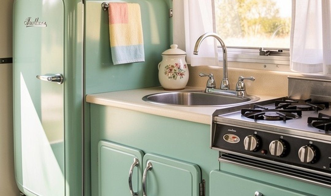 16 Pinterest-Worthy Vintage Camper Kitchen Redo Ideas
