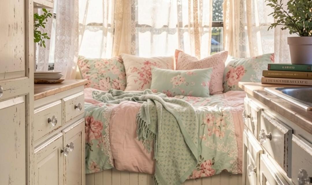 15 Ways to Create a Shabby Chic Camper for Full-Time Living