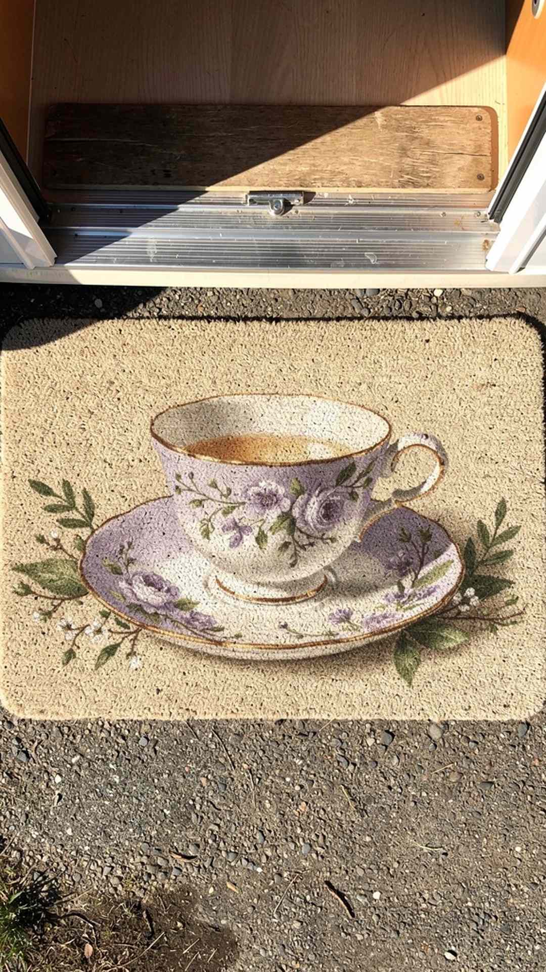 Vintage Teacup and Saucer Mat