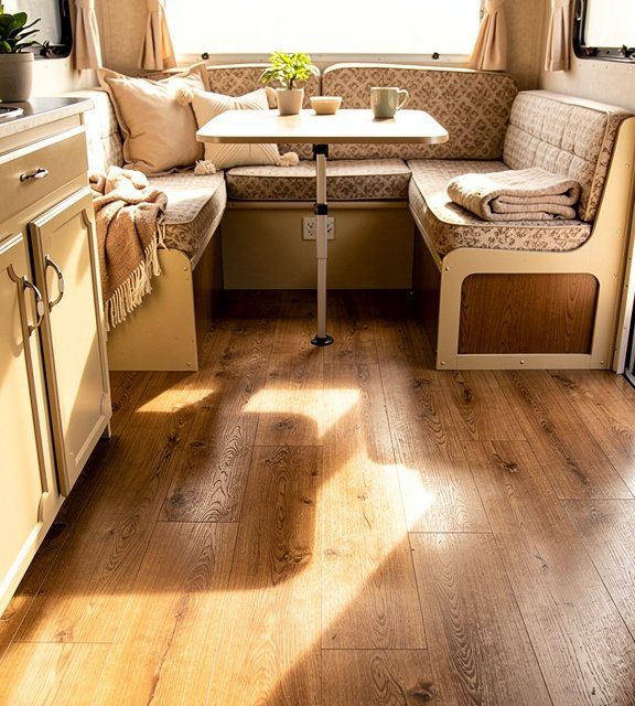 Top 6 Flooring Options for a Durable & Stylish Vintage Camper Redo