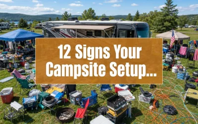 12 Signs Your Campsite Setup Is Way More Complicated Than It Needs to Be