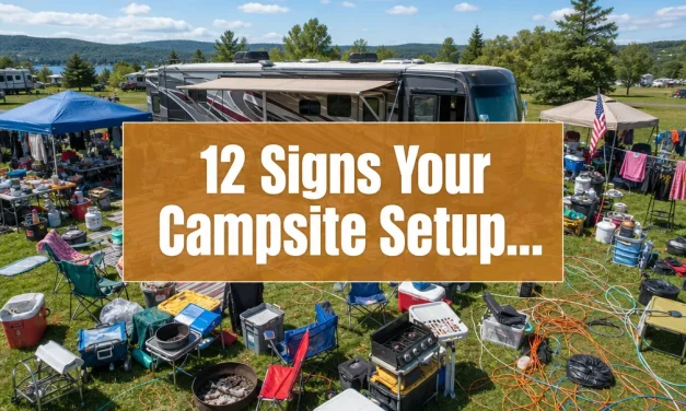 12 Signs Your Campsite Setup Is Way More Complicated Than It Needs to Be