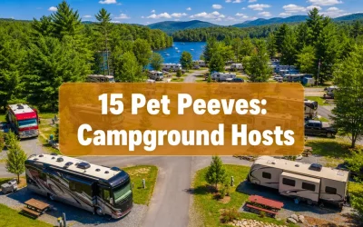 15 Pet Peeves Every Campground Host Secretly Has