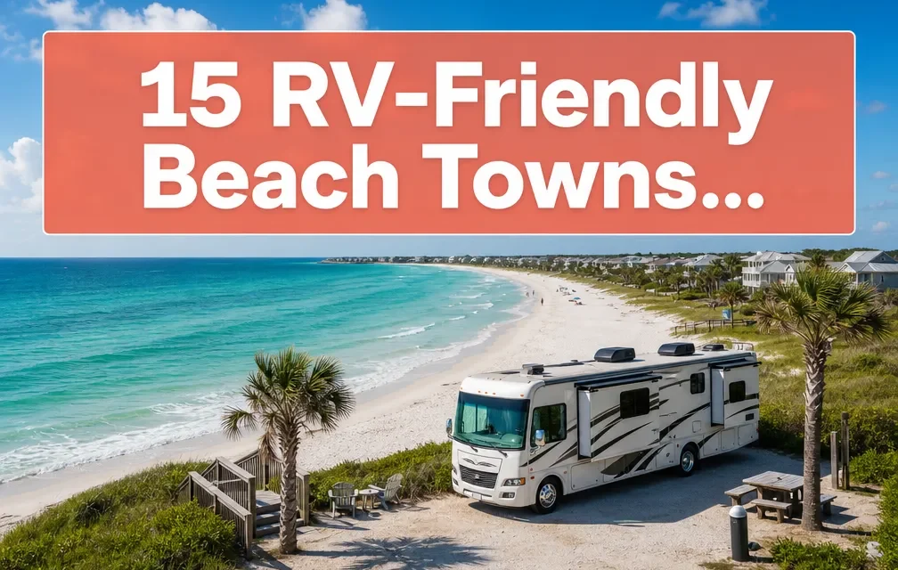 15 RV-Friendly Beach Towns That Are Shockingly Relaxed