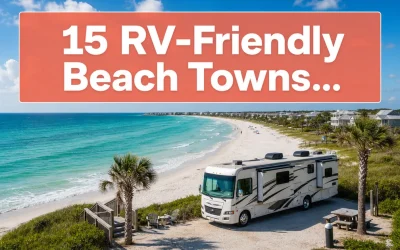 15 RV-Friendly Beach Towns That Are Shockingly Relaxed