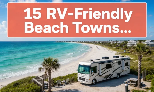 15 RV-Friendly Beach Towns That Are Shockingly Relaxed