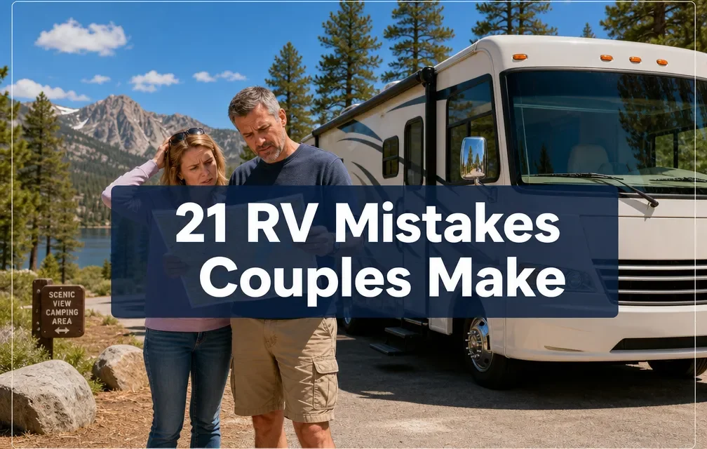 21 RV Mistakes Couples Make on Their First Long Trip Together