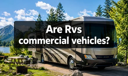 Are Rvs commercial vehicles? The Ultimate Guide for RV Owners