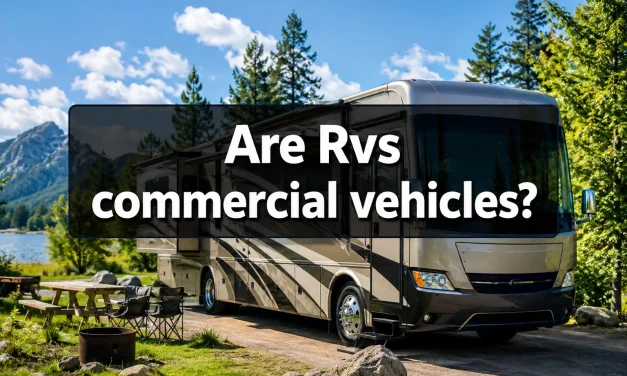 Are Rvs commercial vehicles? The Ultimate Guide for RV Owners