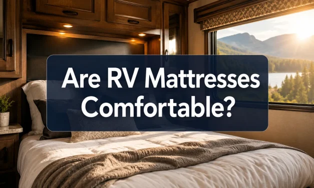 Are RV mattresses comfortable?