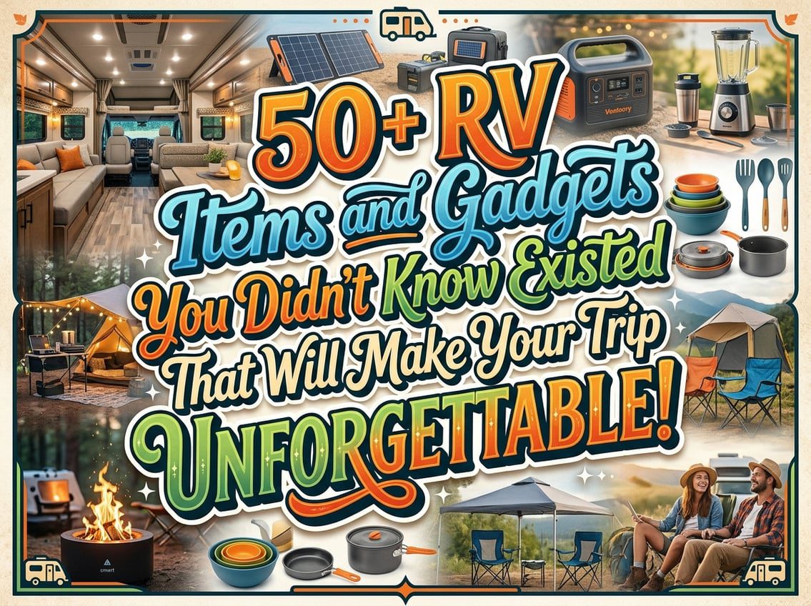 Items For Rvs 50+ RV Items and Gadgets You Didn’t Know Existed That Will Make Your ...