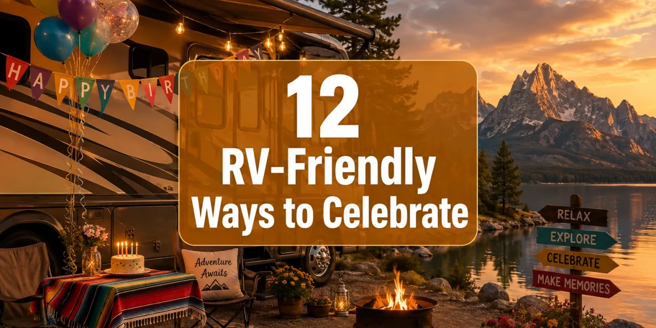 12 RV-Friendly Ways to Celebrate Birthdays on the Road