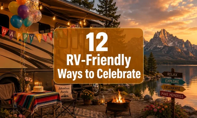 12 RV-Friendly Ways to Celebrate Birthdays on the Road