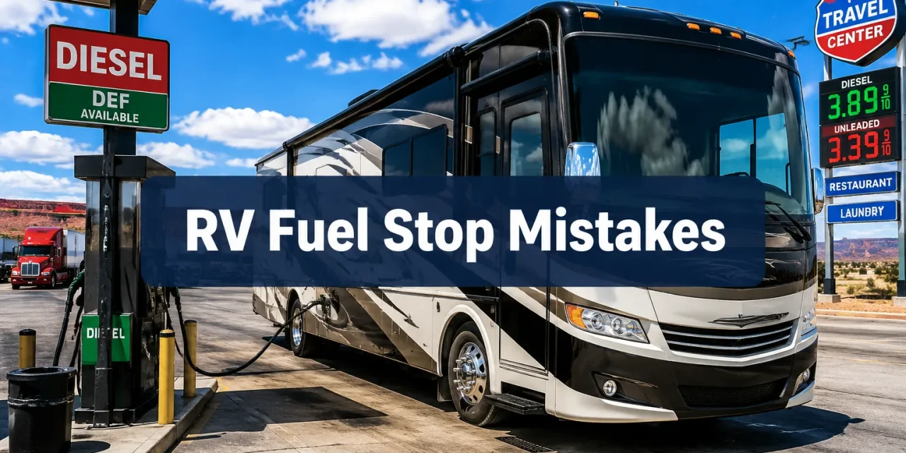13 Rookie RV Fuel Stop Mistakes That Can Ruin the Day