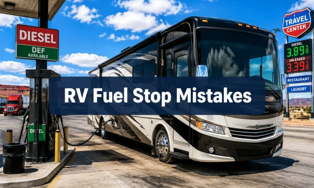 13 Rookie RV Fuel Stop Mistakes That Can Ruin the Day