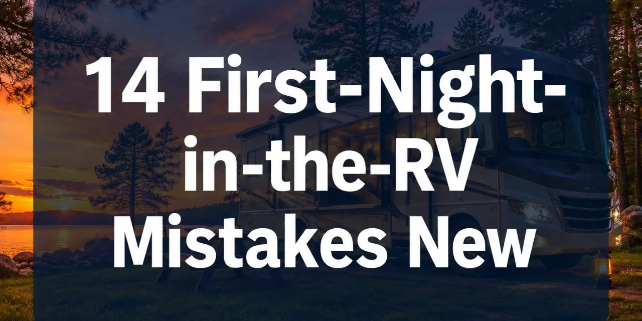 14 First-Night-in-the-RV Mistakes New Owners Make Constantly