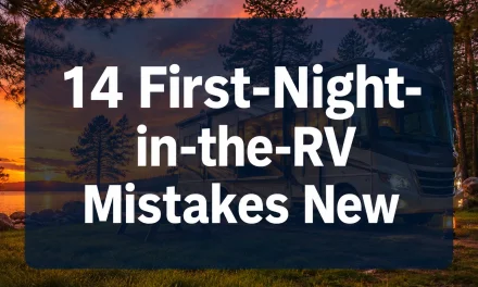 14 First-Night-in-the-RV Mistakes New Owners Make Constantly