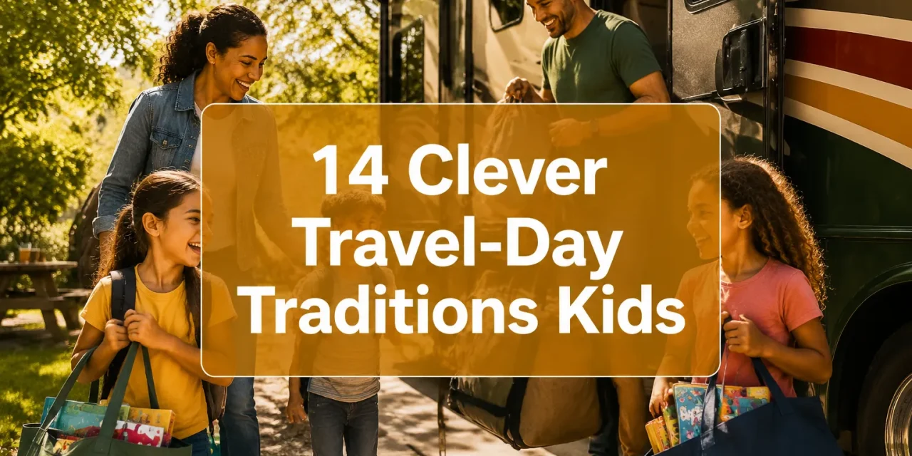 14 Clever Travel-Day Traditions Kids Actually Look Forward To