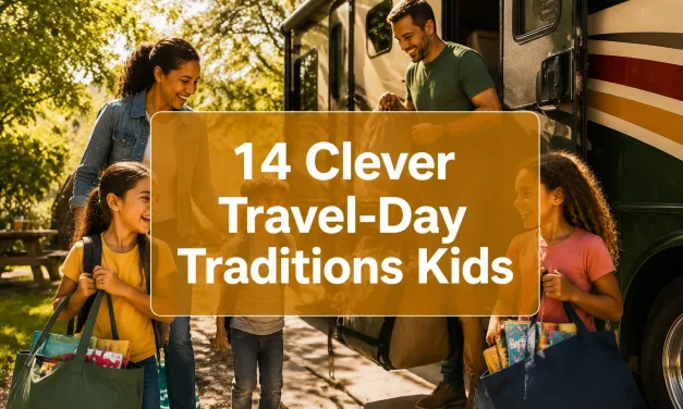 14 Clever Travel-Day Traditions Kids Actually Look Forward To