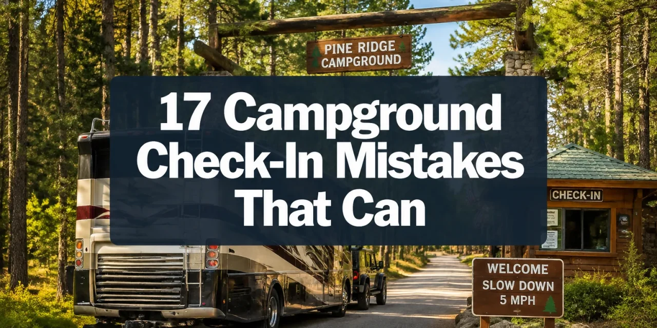 17 Campground Check-In Mistakes That Can Ruin the Whole Weekend