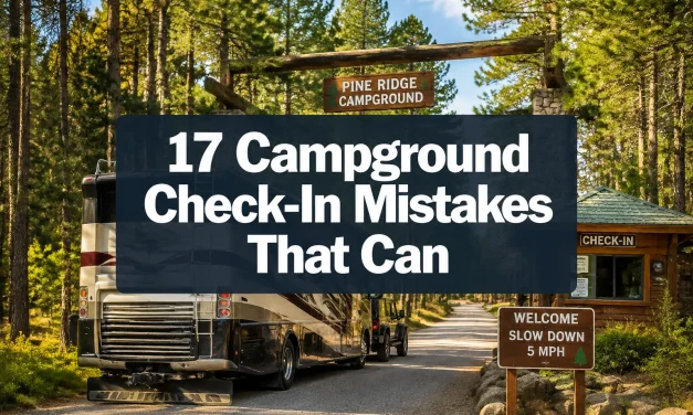 17 Campground Check-In Mistakes That Can Ruin the Whole Weekend