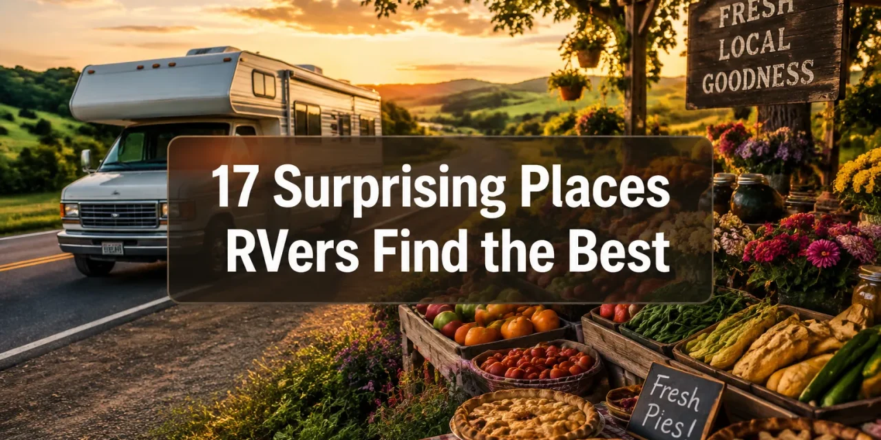 17 Surprising Places RVers Find the Best Local Food