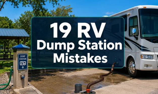 19 RV Dump Station Mistakes That Gross Everyone Out