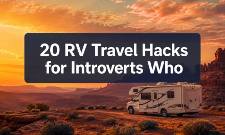 20 RV Travel Hacks for Introverts Who Hate Crowded Campgrounds
