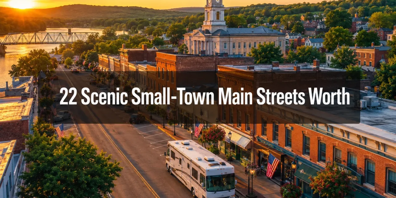 22 Scenic Small-Town Main Streets Worth Parking the RV For