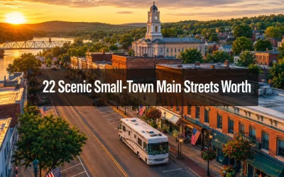 22 Scenic Small-Town Main Streets Worth Parking the RV For