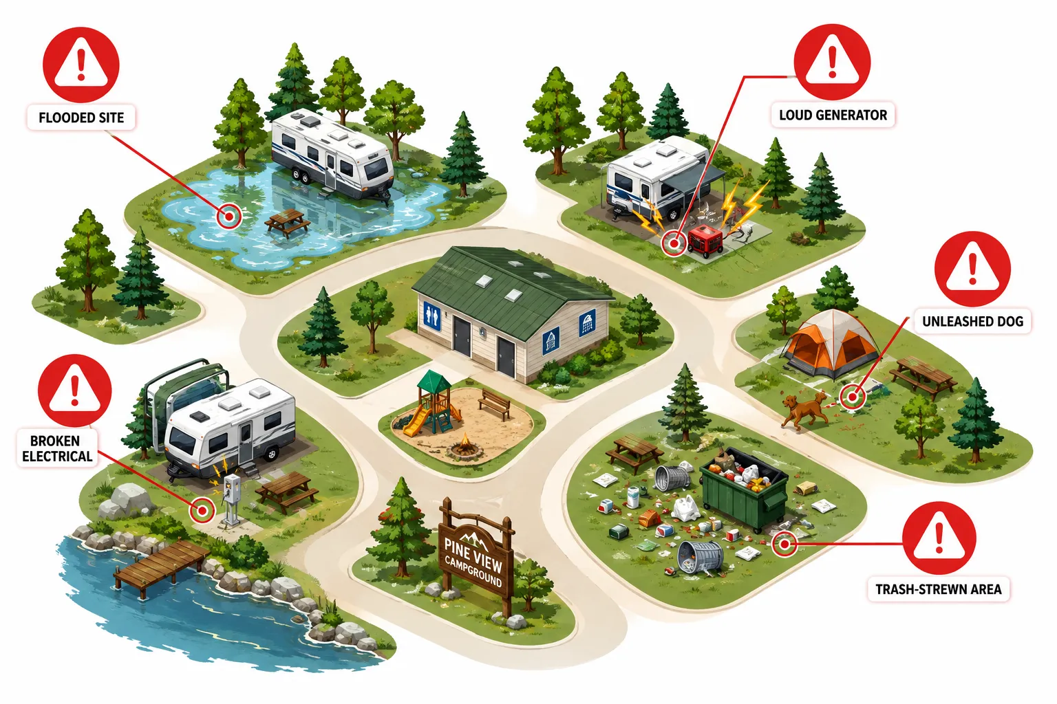 Neighbor and Management Warning Signs