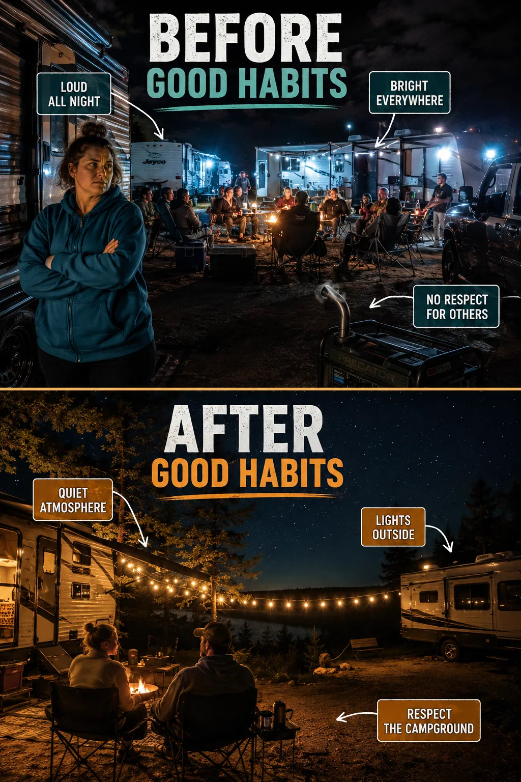 Common Mistakes Even Experienced RVers Make at Night