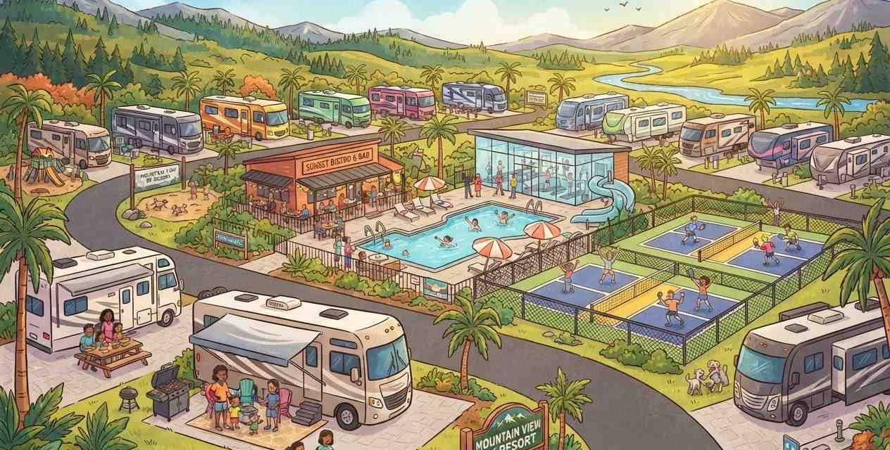 7 Country Club Amenities That Make This RV Resort Worth Every Penny