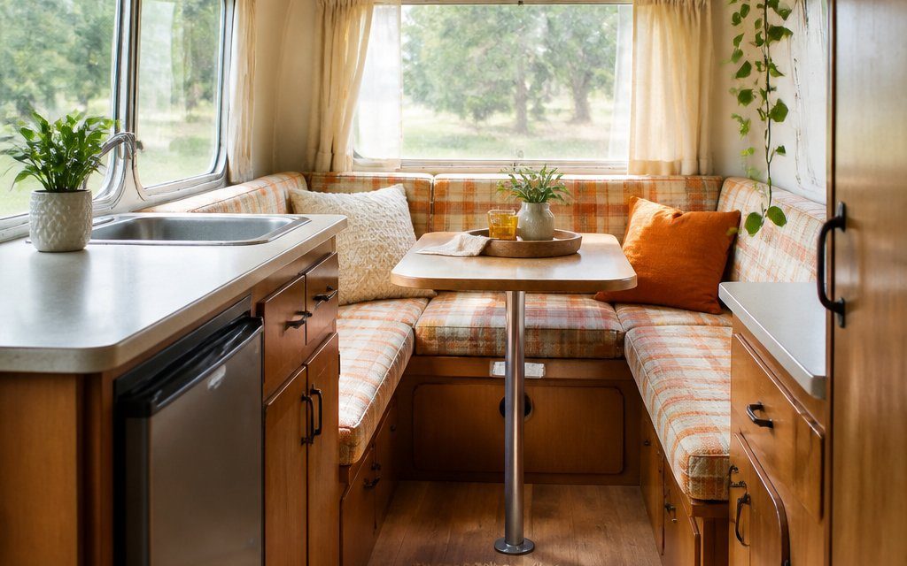 11 Vintage Camper Layout Redos to Maximize Your Square Footage