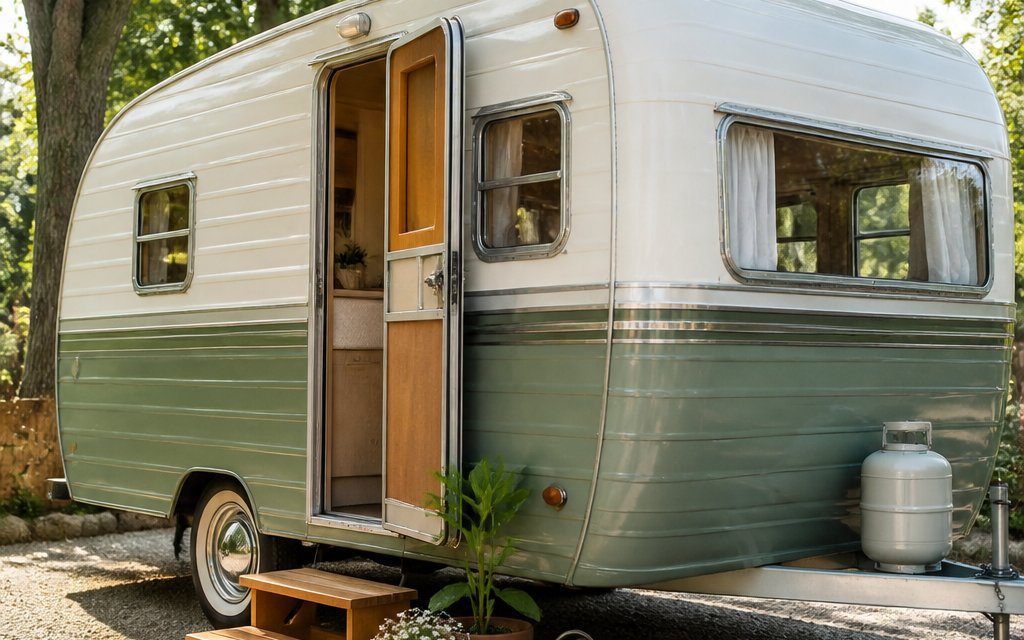 13 Vintage Camper Redo Exterior Makeovers: From Drab to Fab