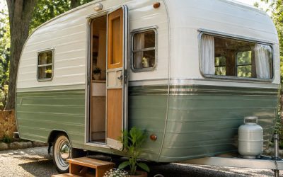 13 Vintage Camper Redo Exterior Makeovers: From Drab to Fab