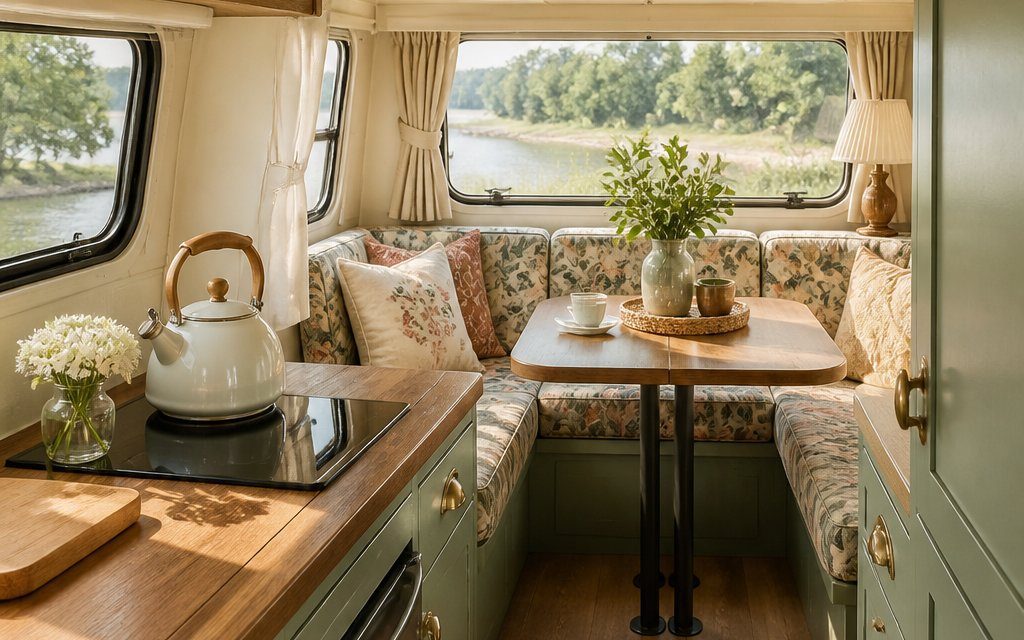 14 Ways to Add Vintage Charm to a Newer Camper (Redo Inspiration!)
