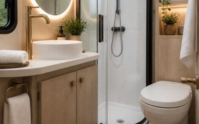 30 Stylish RV Bathroom Decorating Ideas for a Spa-Like Feel for Your Next Road Trip