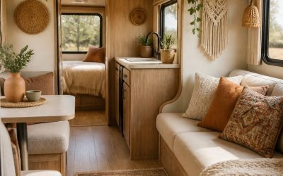 31 Boho RV Interior Decorating Ideas for a Relaxed Atmosphere in Style