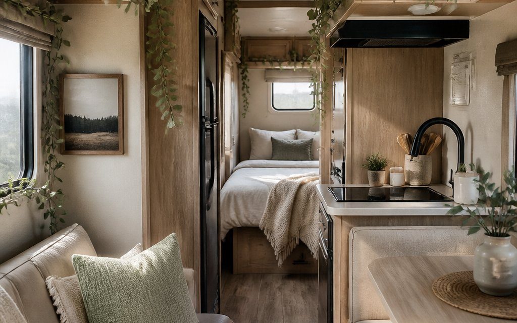 34 Fresh Decorating Ideas for Your RV: Stylish Tips for a Cozy Space
