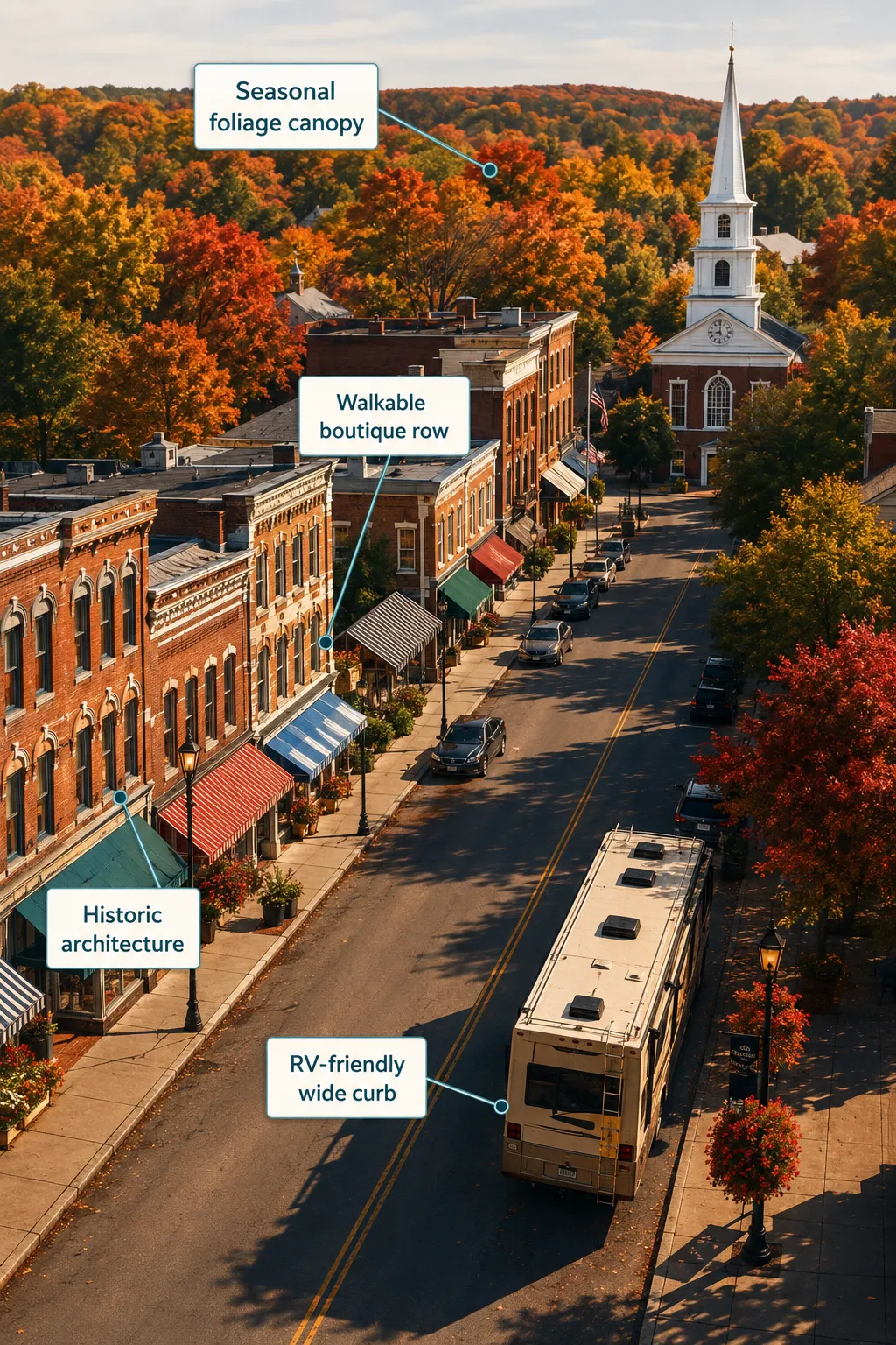 Why Small-Town Main Streets Are the Ultimate RV Destination