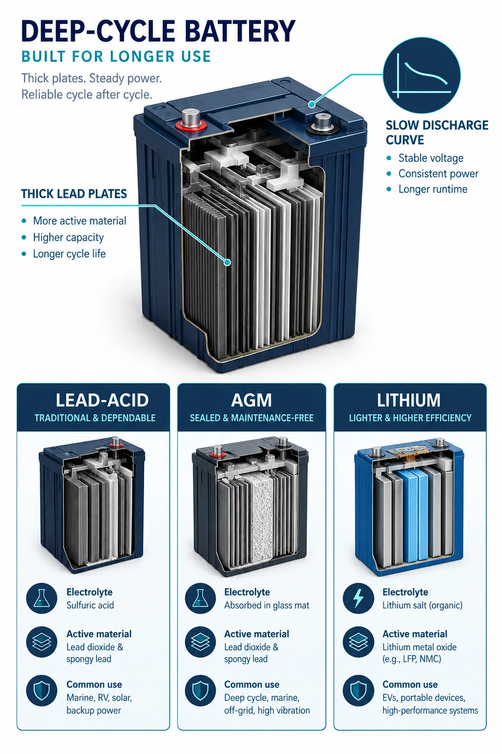 Are Marine Deep Cycle Batteries Good for RV Use? The Simple Answer