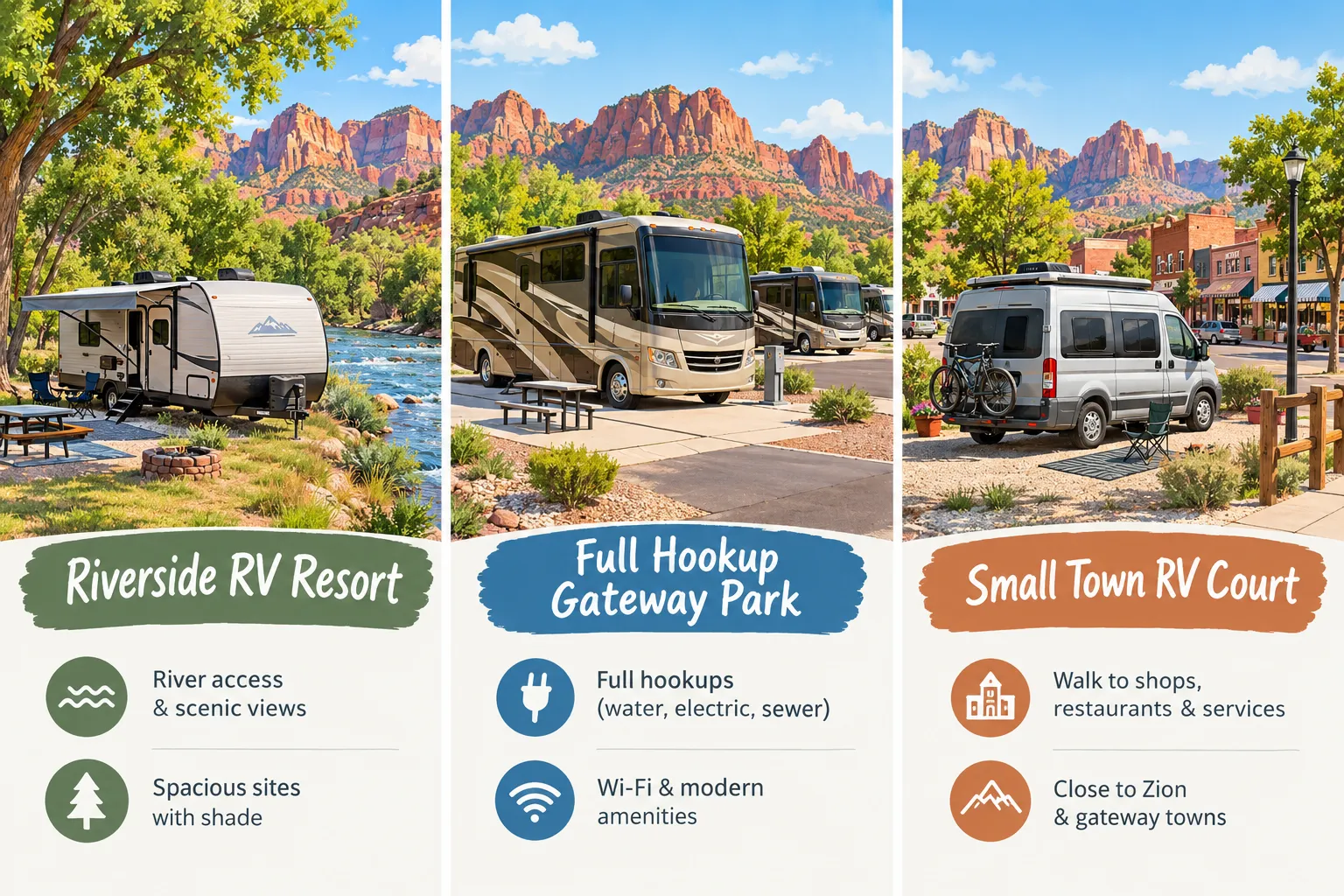 Best Nearby RV-Friendly Campgrounds Near Zion National Park