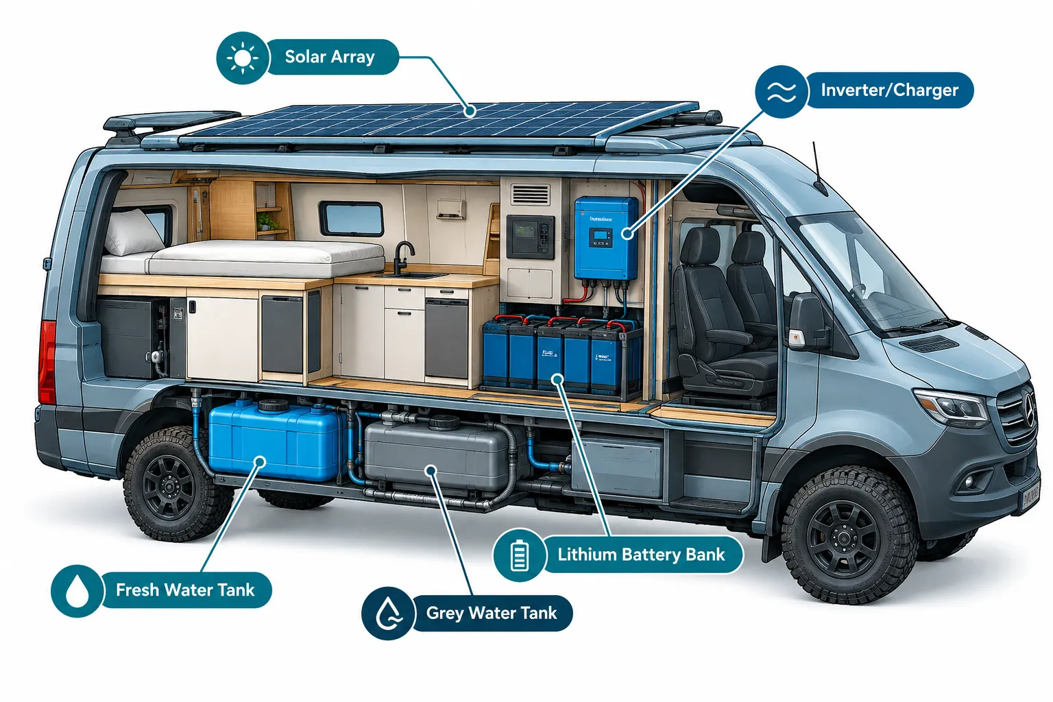 Building the Ultimate Off-Grid Power, Water, and Storage System
