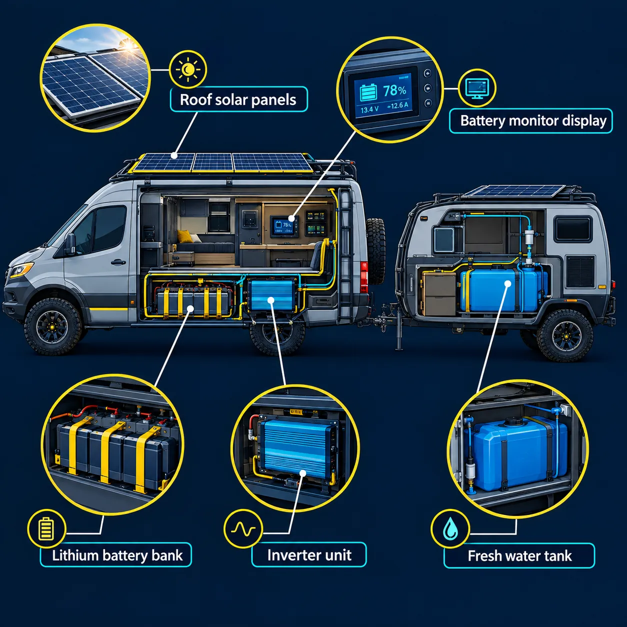 Class B Camper Vans vs. Travel Trailers: Which Is Better for Your Off-Grid Adventure Style