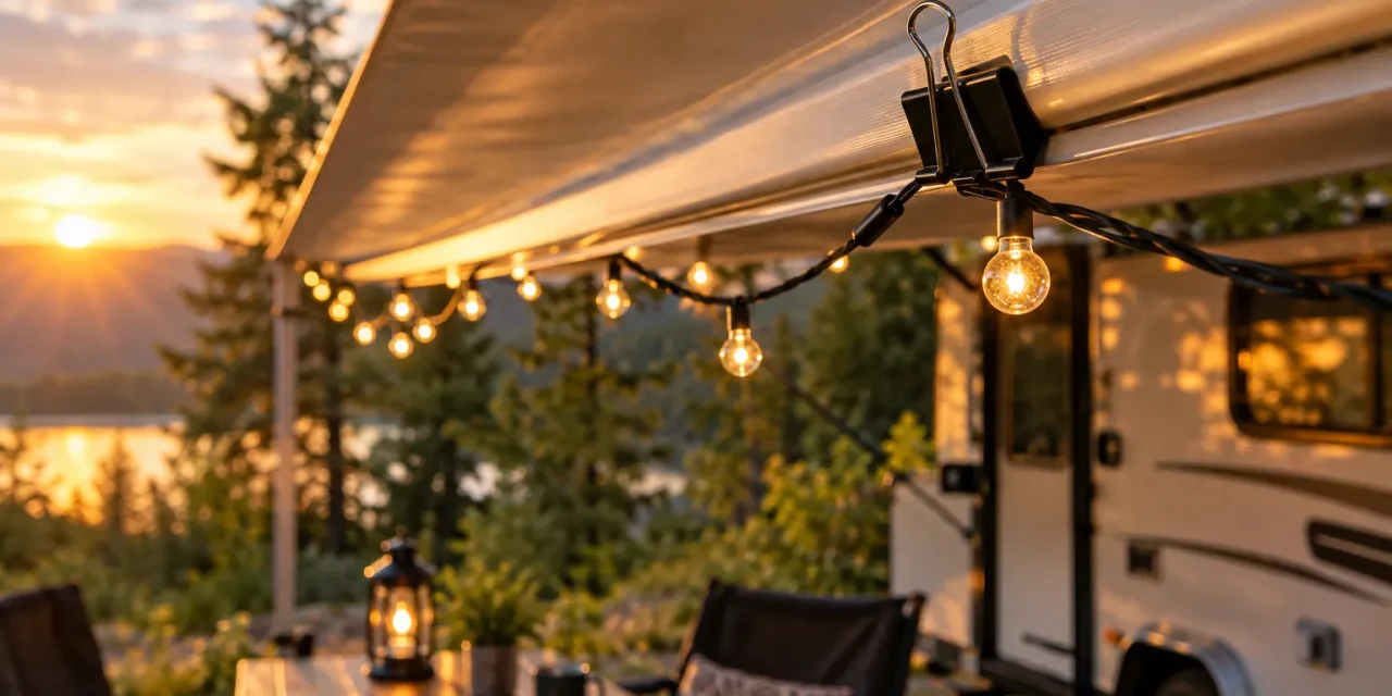 How a Simple Binder Clip Solved An Awning Nightmare
