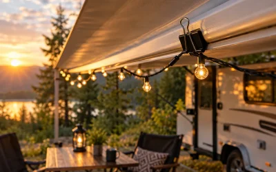 How a Simple Binder Clip Solved An Awning Nightmare