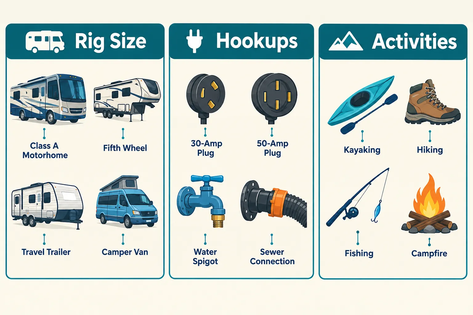 How to Match Your Rig and Travel Style to the Right Campground
