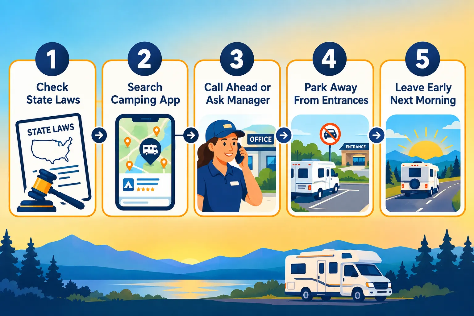 Safety Tips for Overnight Stops on Long Haul Trips