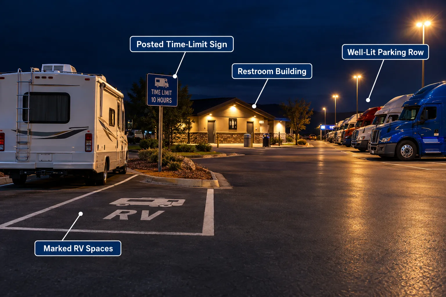 State-by-State Rest Area Rules Every RV Driver Should Know